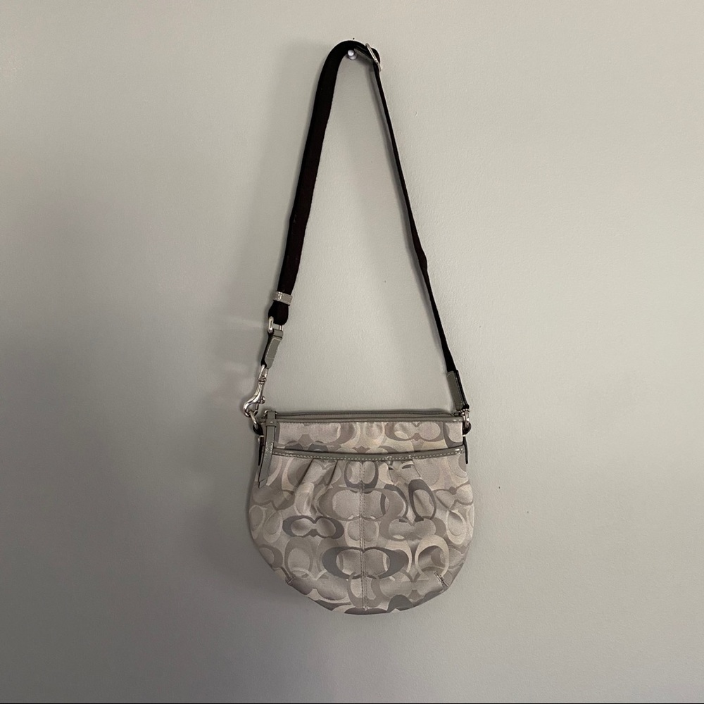 Gray Coach Crossbody